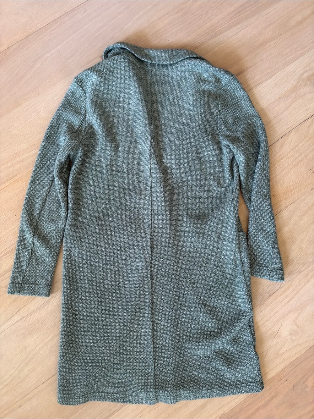 Anthropologie Knit Blazer in Sage Green - Picture 7 of 9